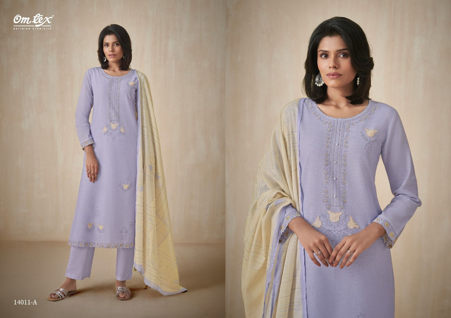 Imara Omtex Cotton Pant Style Suits Wholesaler Gujarat