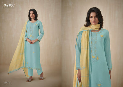 Imara Omtex Cotton Pant Style Suits Wholesaler Gujarat