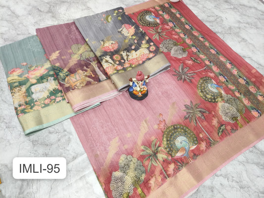 Imli 95 Kalpveli Dola Silk Sarees