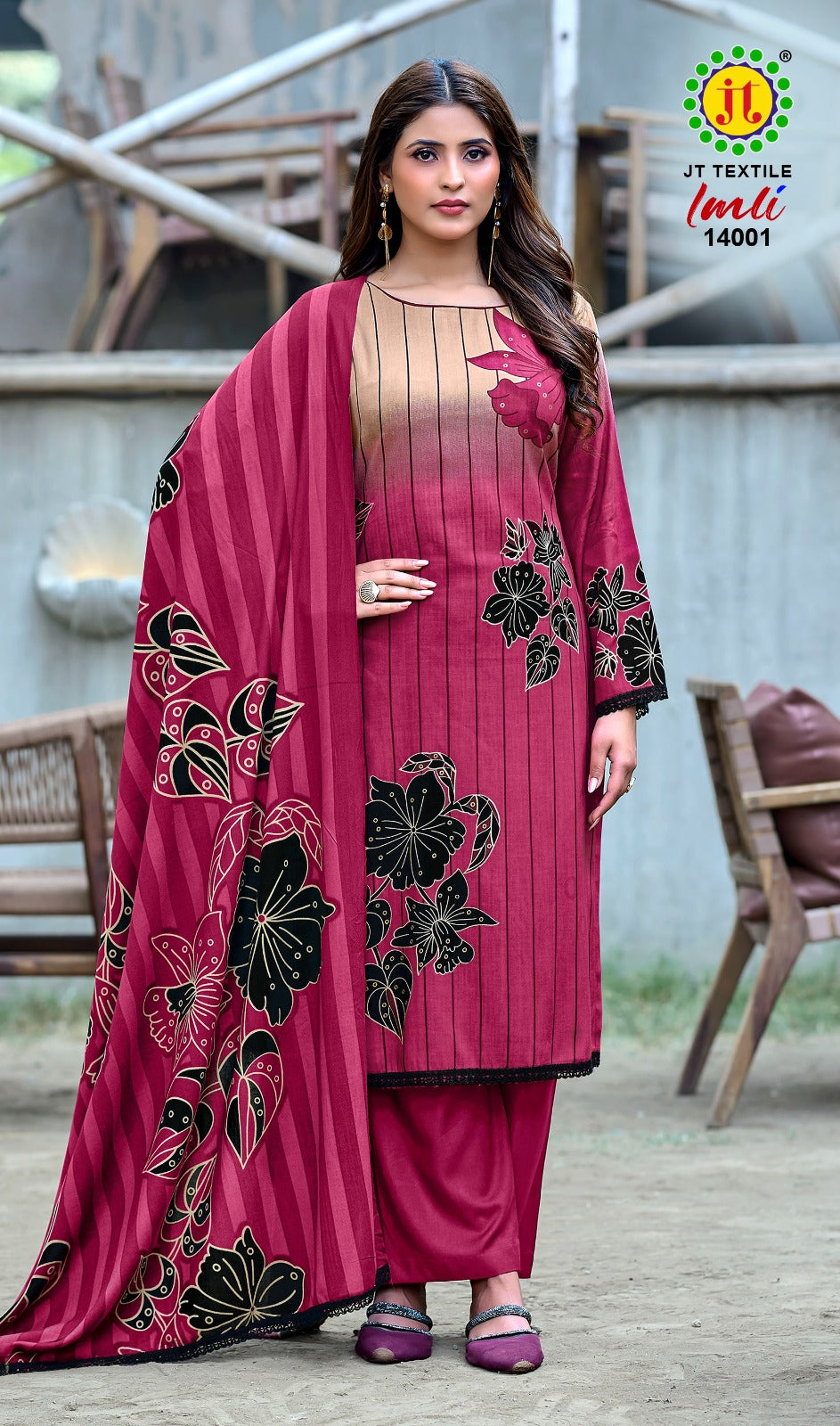 Imli Vol 14 Jt Rayon Pant Style Suits Manufacturer India