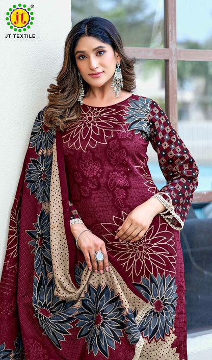 Imli Vol 15 Jt Rayon Pant Style Suits Exporter India