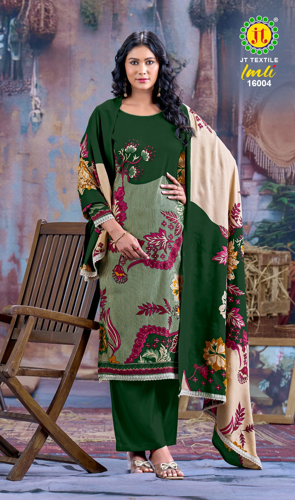 Imli Vol 16 Jt Rayon Plazzo Style Suits Wholesale Price