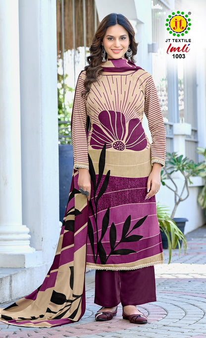 Imli Vol 1 Jt Rayon Salwar Suits Wholesale Rate