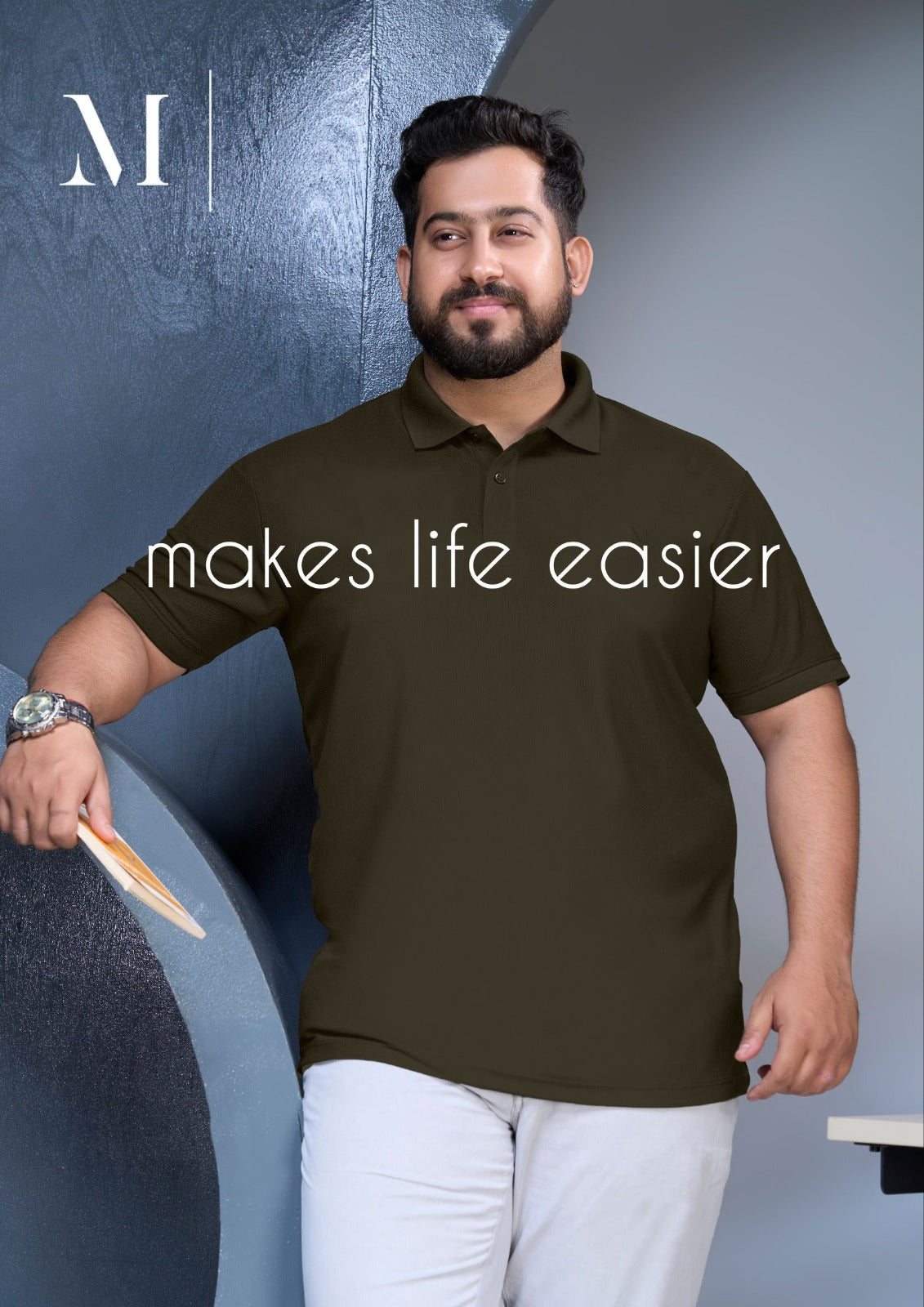 Imp J F17 2236 Plus Size Maxzone Clothing Honey Comb Mens Tshirts Manufacturer Gujarat
