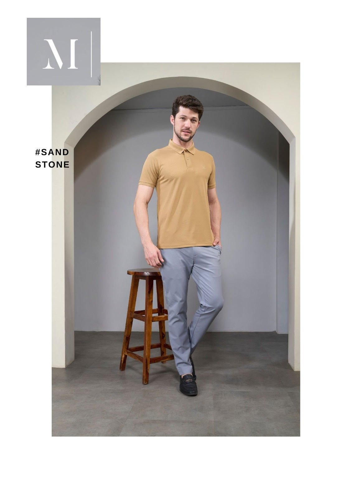 Imp J F19 Dn 2410 Maxzone Clothing Honey Comb Mens Tshirts Exporter India