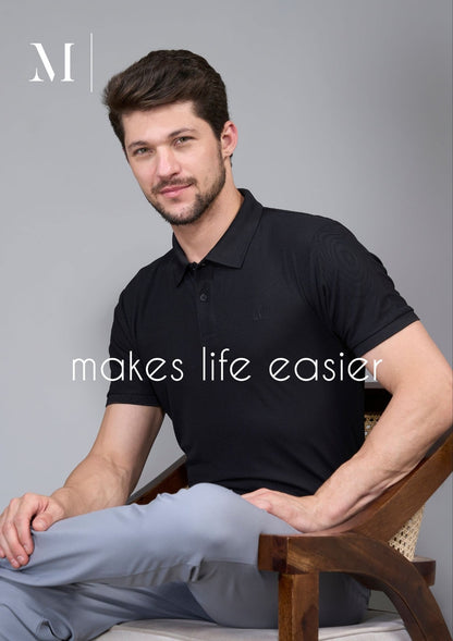 Imp J F19 Dn 2410 Maxzone Clothing Honey Comb Mens Tshirts Exporter India