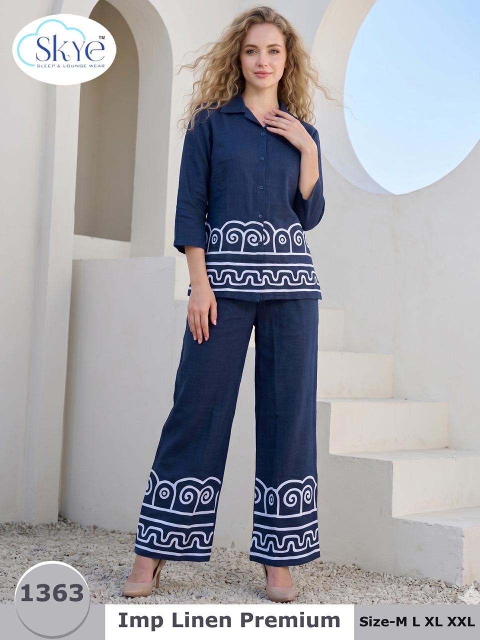 Imp Linen 2109 Skye Premium Co Ord Set Wholesale Rate