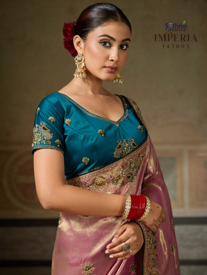 Imperia Reign Sethnic Banarasi Silk Sarees Wholesale
