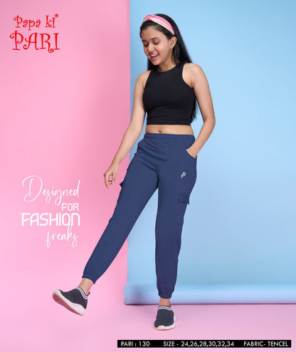 Imported Cat 130 Papa Ki Pari Tencil Girls Cargo Pants Supplier