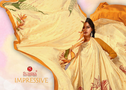 Impressive Sushma Crape Sarees Manufacturer