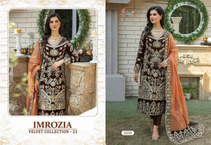 Imrozia Velvet Collection 23 Shree Fabs Pakistani Salwar Suits Manufacturer India