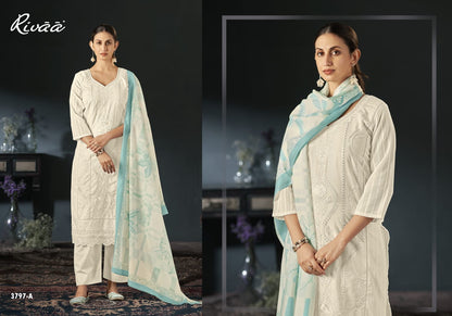 Inakshi Rivaa Cotton Plazzo Style Suits Supplier India