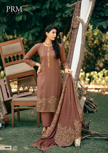 Inara Prm Trendz Bemberg Muslin Pant Style Suits Exporter Gujarat
