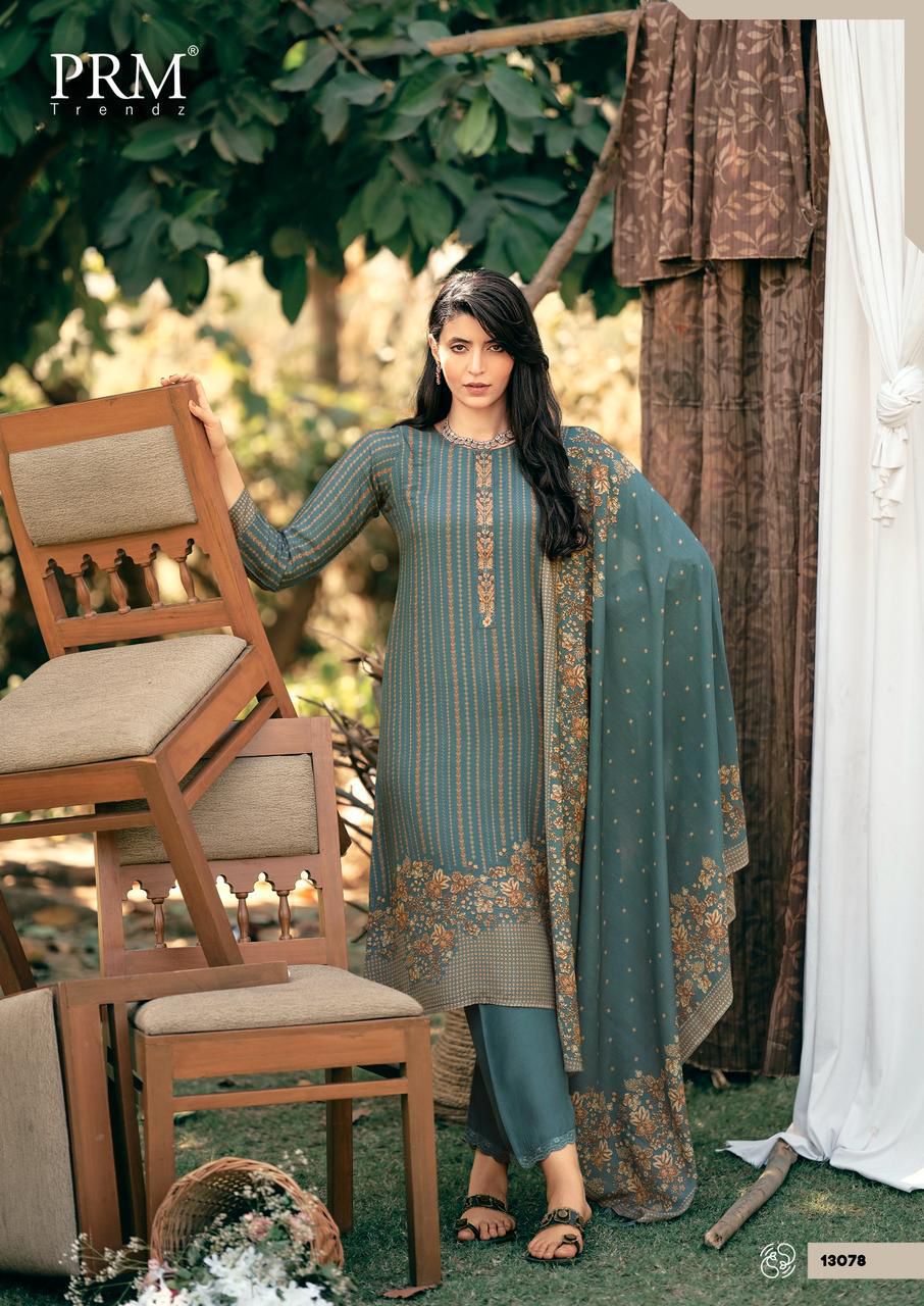 Inara Prm Trendz Bemberg Muslin Pant Style Suits Exporter Gujarat