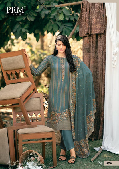 Inara Prm Trendz Bemberg Muslin Pant Style Suits Exporter Gujarat