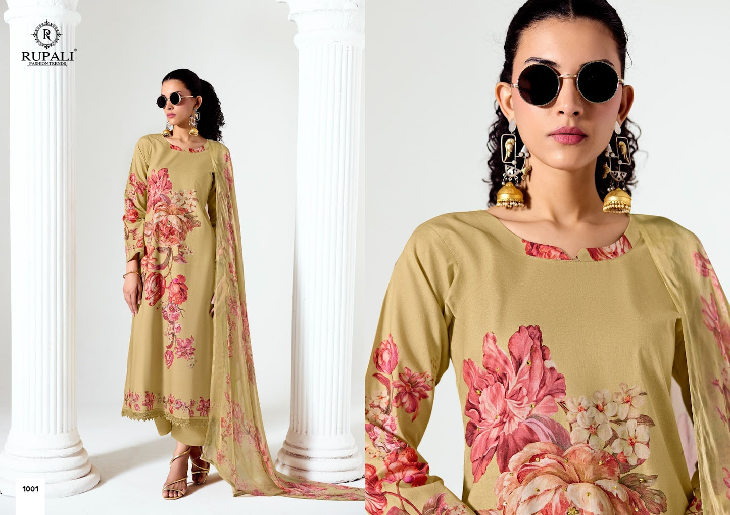 Inara Rupali Cambric Lawn Pakistani Salwar Suits Wholesaler Gujarat