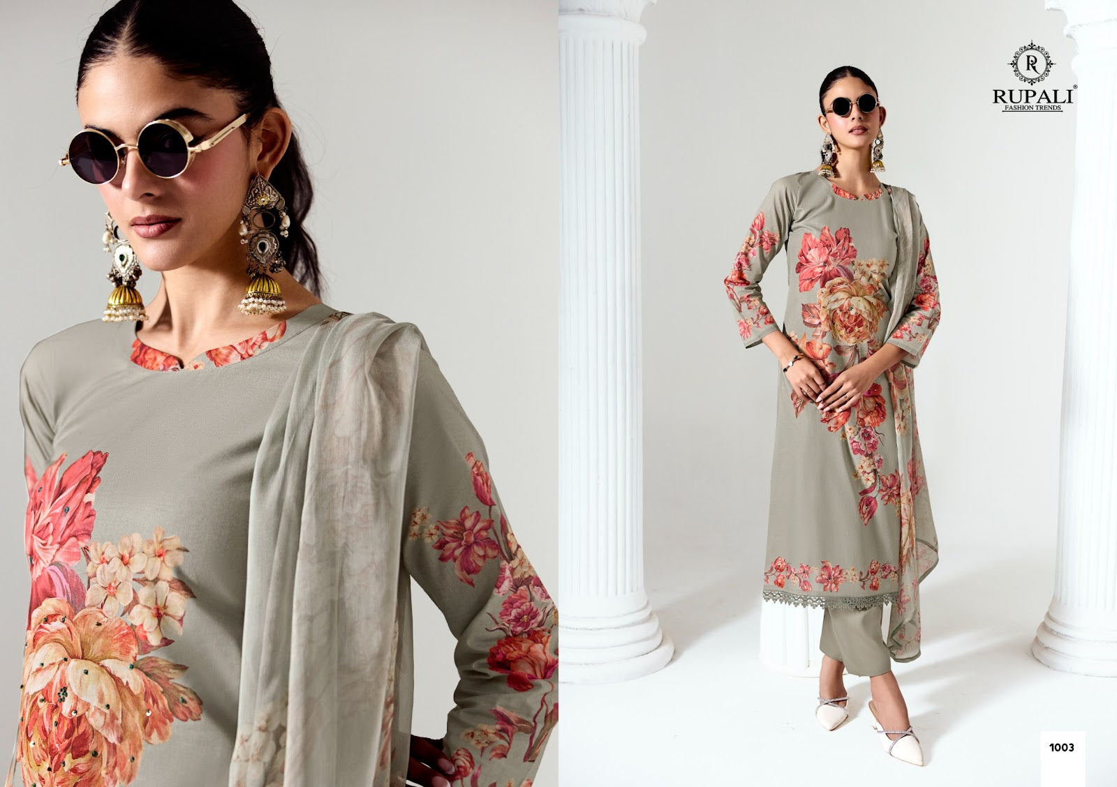 Inara Rupali Cambric Lawn Pakistani Salwar Suits Wholesaler Gujarat