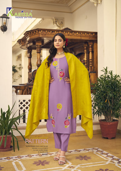 Inaya Karissa Roman Readymade Pant Style Suits Wholesale Price