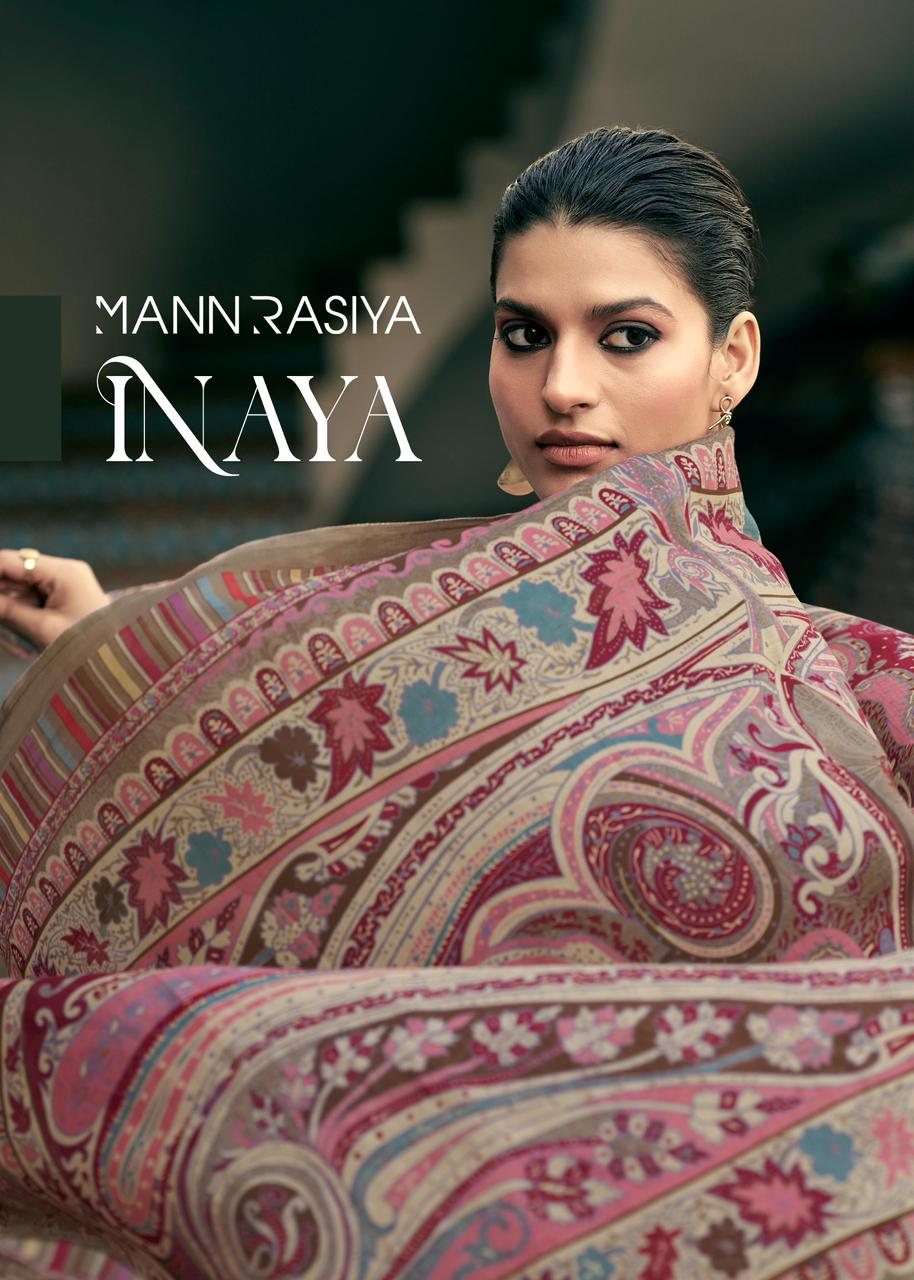 Inaya Mannrasiya Chanderi Pant Style Suits Supplier India