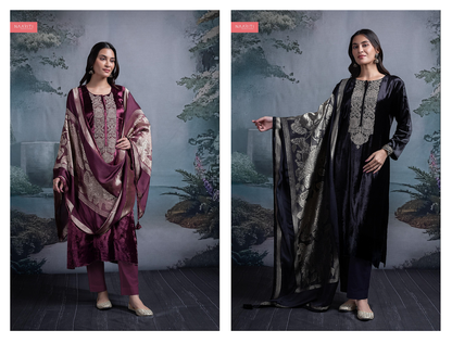 Inaya Naariti Velvet Suits Manufacturer Ahmedabad