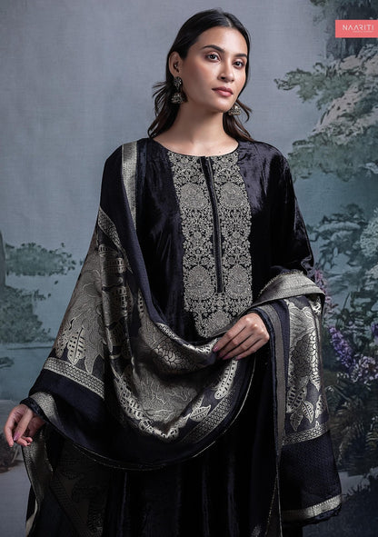 Inaya Naariti Velvet Suits Manufacturer Ahmedabad