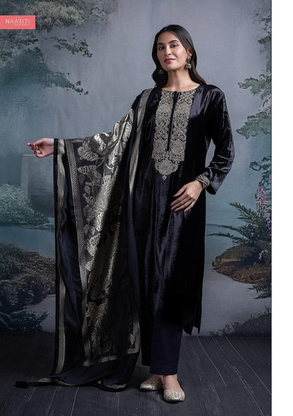 Inaya Naariti Velvet Suits Manufacturer Ahmedabad