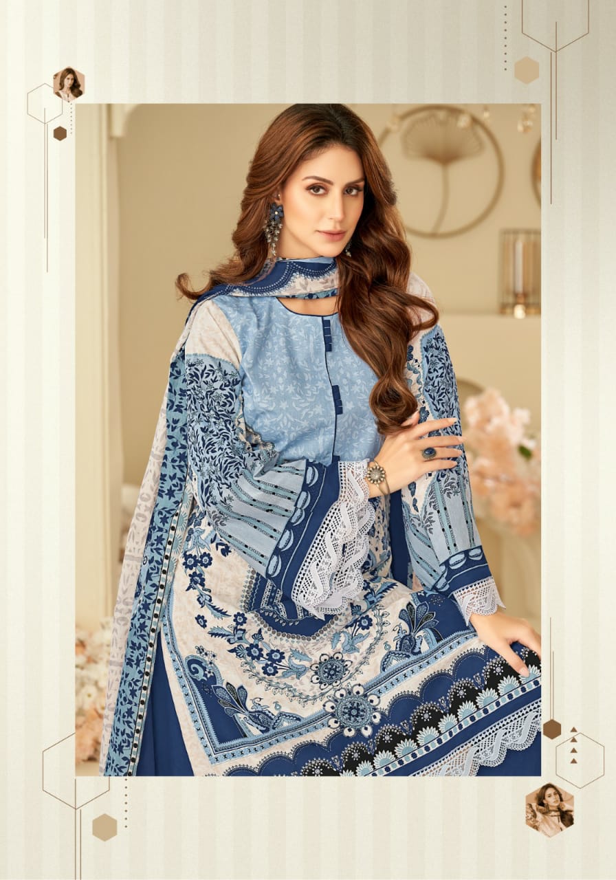 Inaya Vol 1 Mayur Creation Cotton Karachi Salwar Suits Wholesaler Ahmedabad