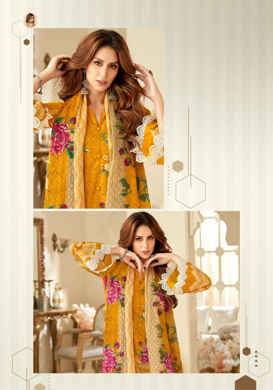 Inaya Vol 1 Mayur Creation Cotton Karachi Salwar Suits Wholesaler Ahmedabad