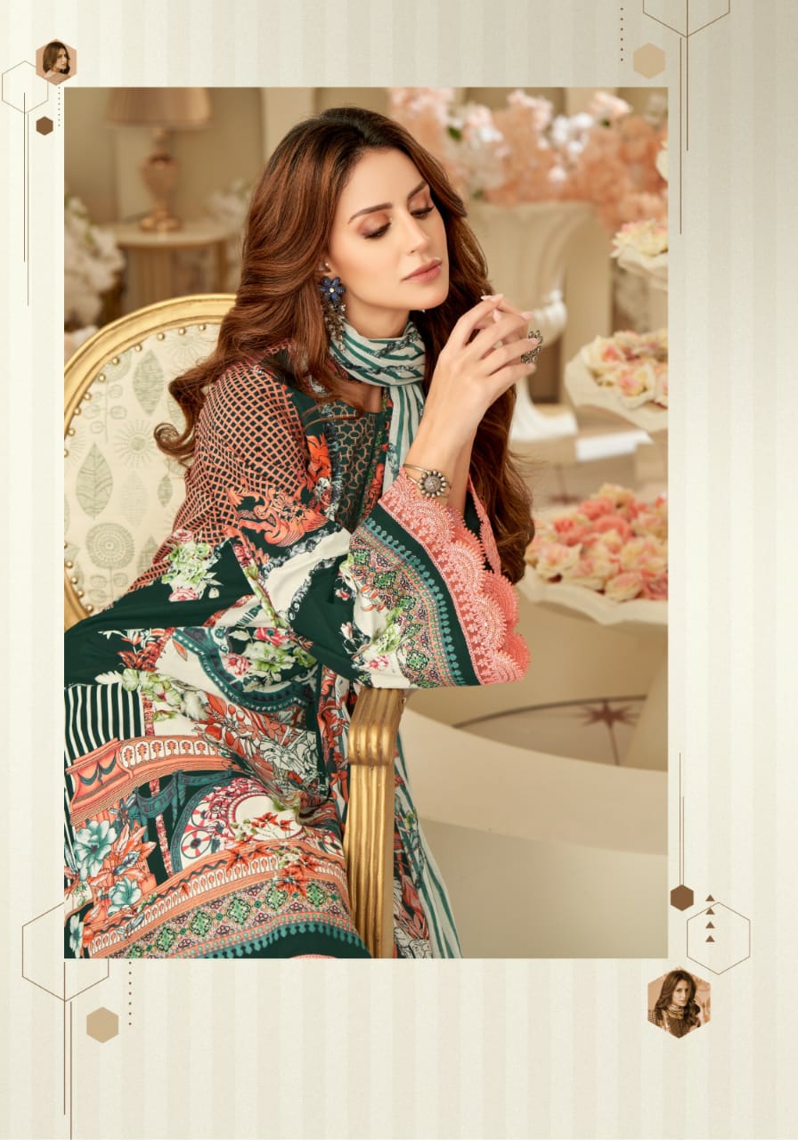 Inaya Vol 1 Mayur Creation Cotton Karachi Salwar Suits Wholesaler Ahmedabad