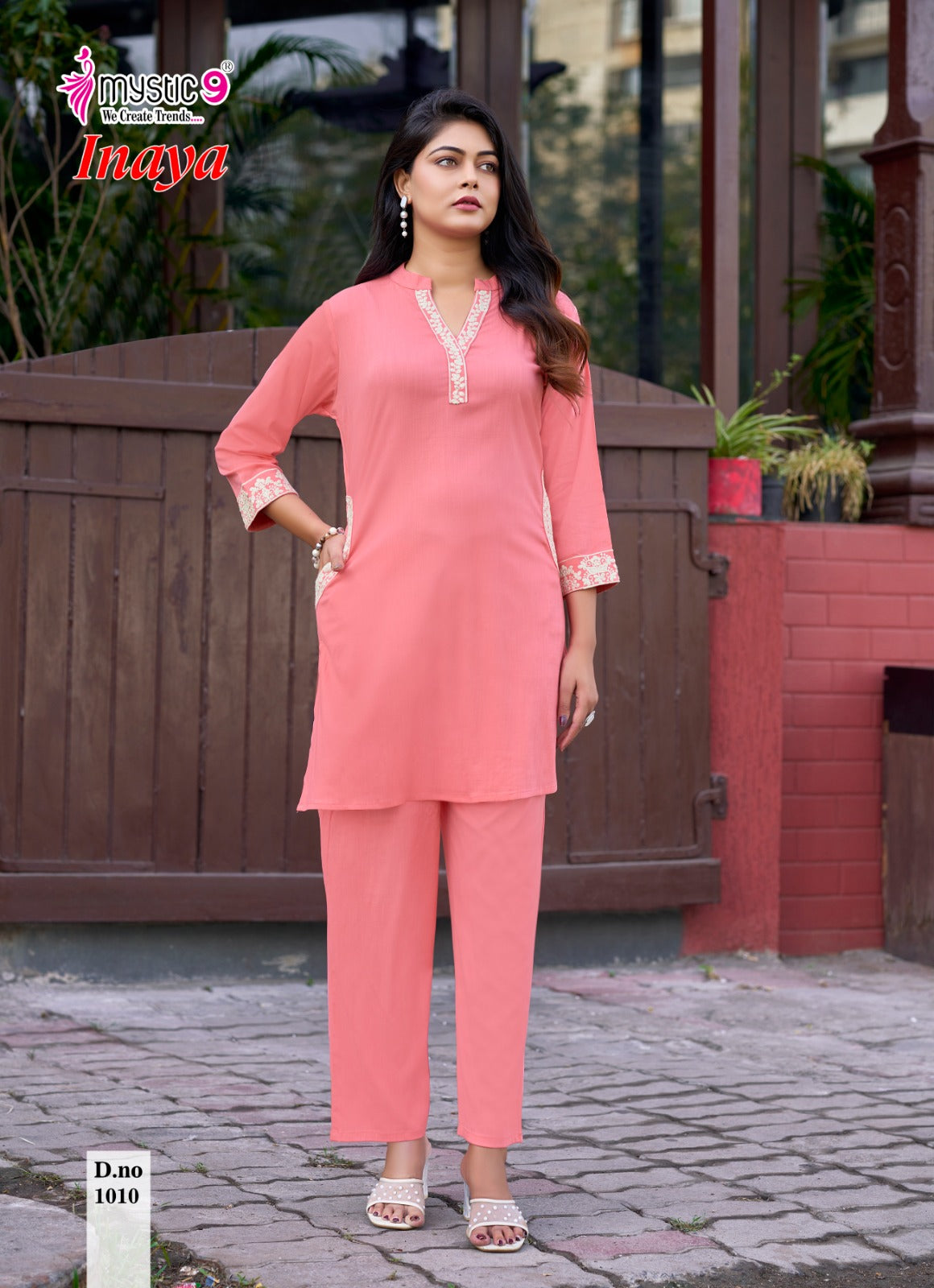 Inaya Vol 1 Mystic 9 Viscose Slub Co Ord Set Supplier Gujarat