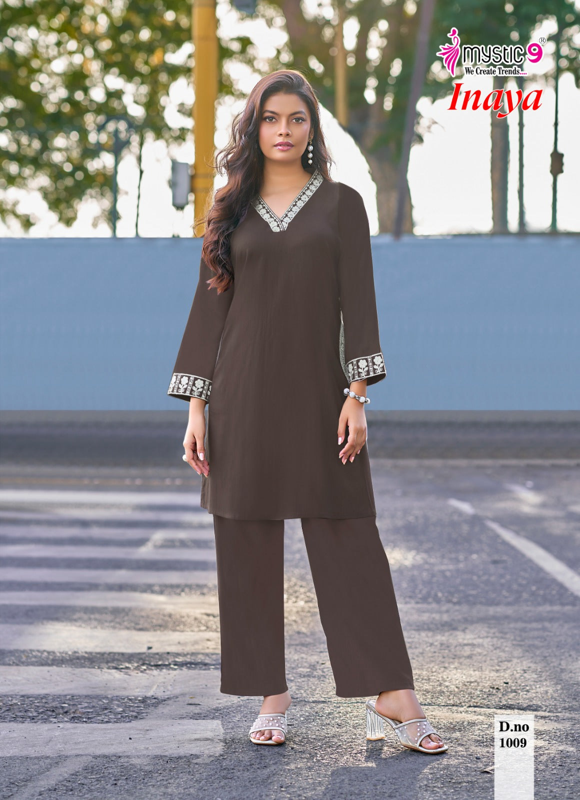 Inaya Vol 1 Mystic 9 Viscose Slub Co Ord Set Supplier Gujarat