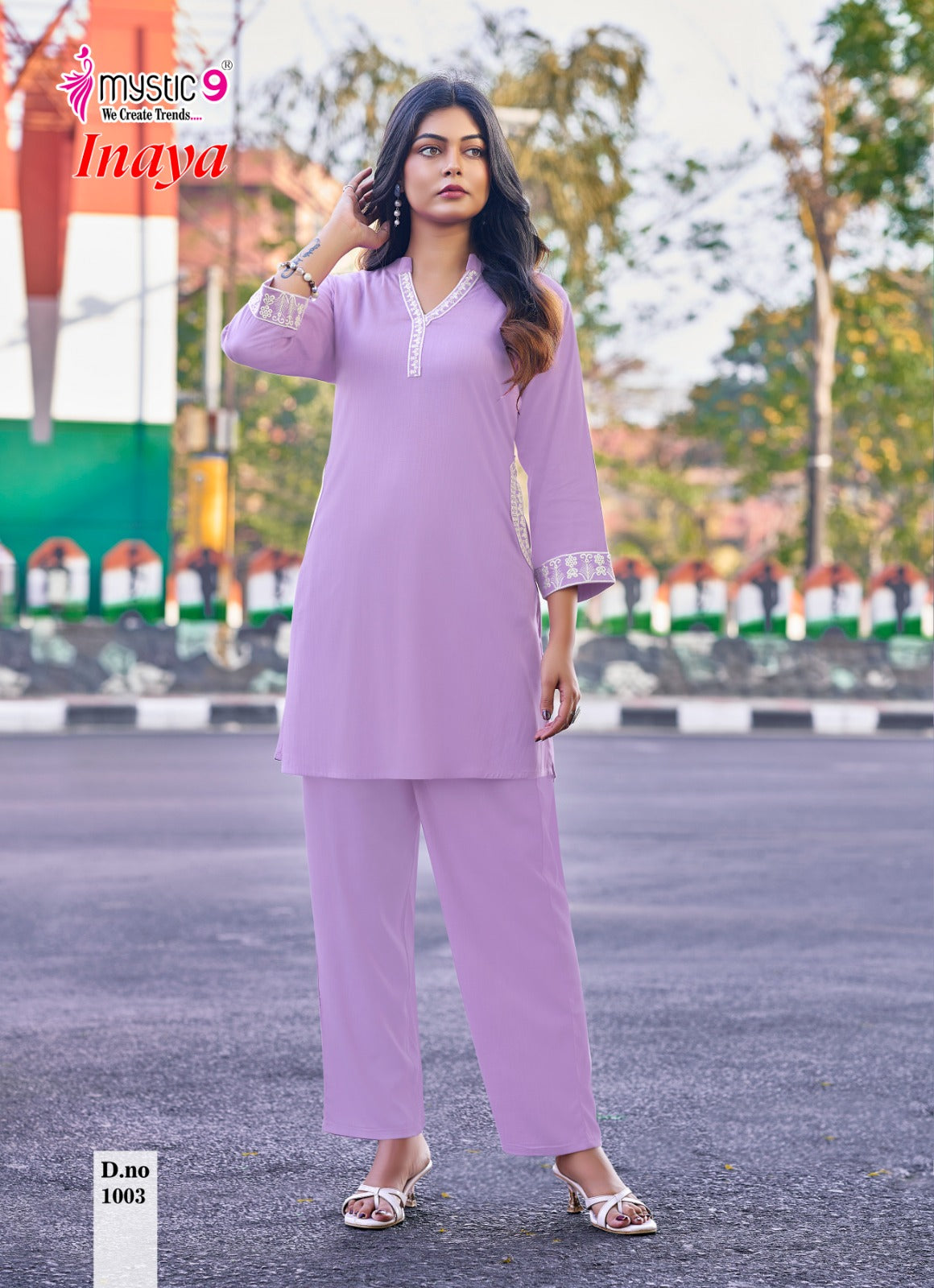 Inaya Vol 1 Mystic 9 Viscose Slub Co Ord Set Supplier Gujarat