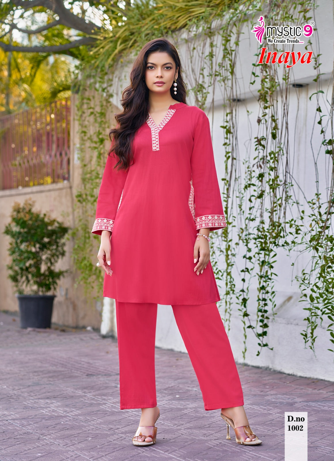 Inaya Vol 1 Mystic 9 Viscose Slub Co Ord Set Supplier Gujarat