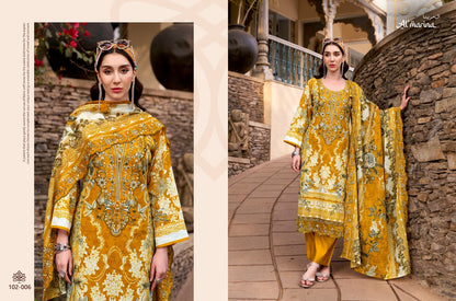Inayat Al Marina Cotton Karachi Salwar Suits Wholesaler Gujarat