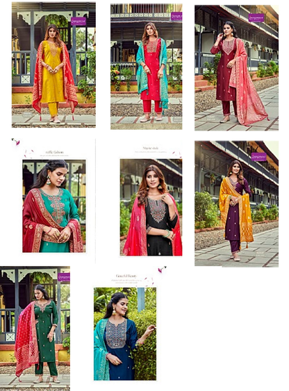 Inayat Rangmaya Vetican Readymade Pant Style Suits Manufacturer