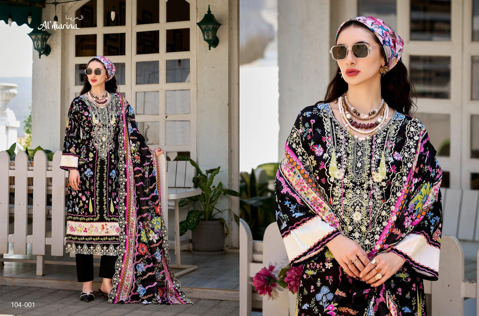 Inayat Vol 2 Al Marina Lawn Cotton Karachi Salwar Suits Wholesaler