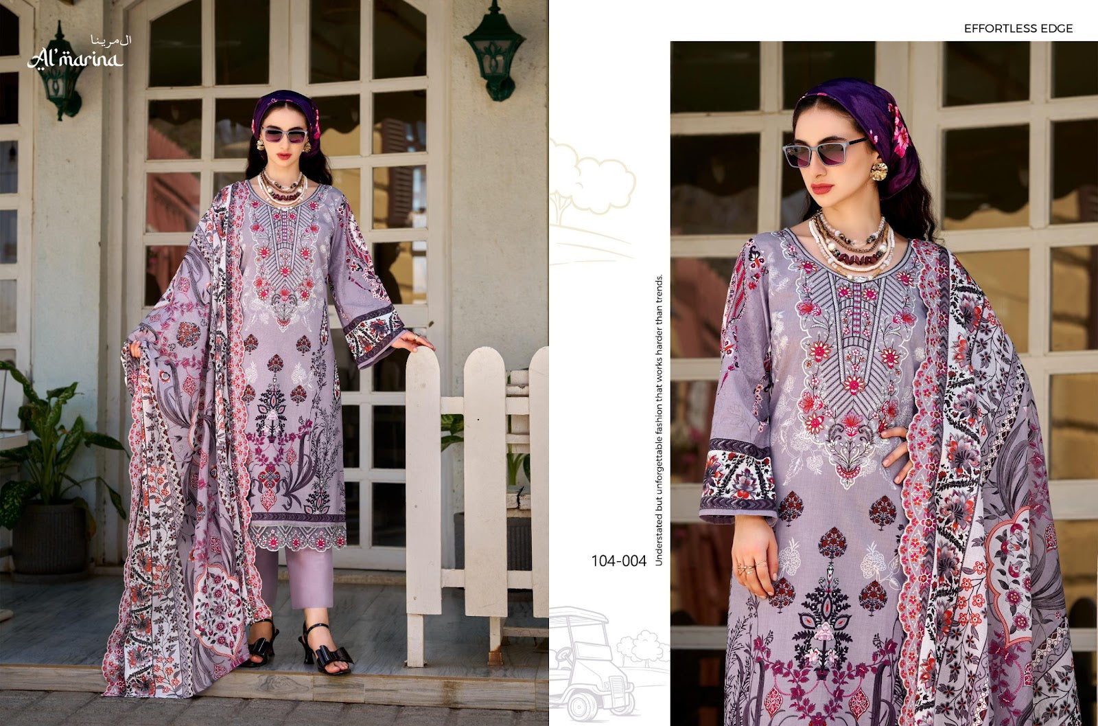 Inayat Vol 2 Al Marina Lawn Cotton Karachi Salwar Suits Wholesaler