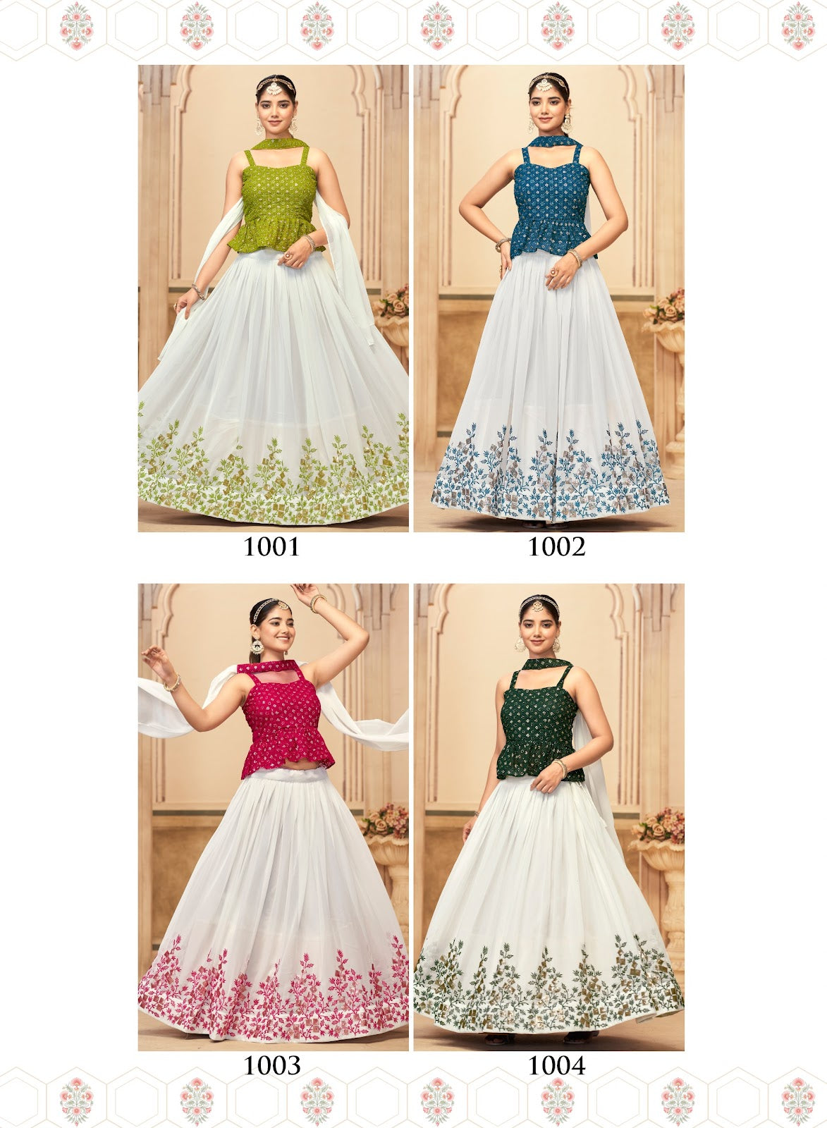 Indian Women Banwery Georgette Lehenga Choli Manufacturer
