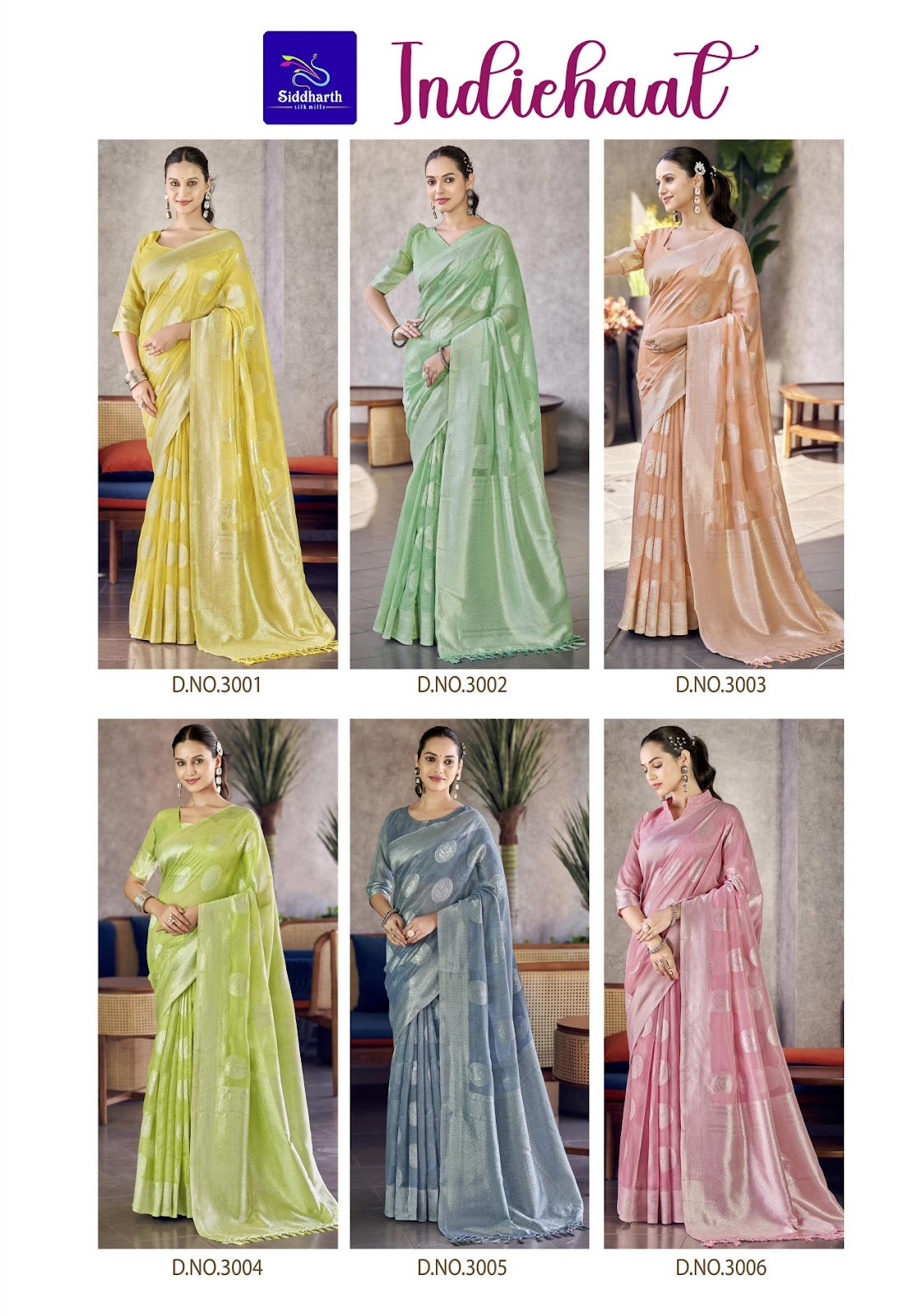 Indiehaat Siddharth Silk Sarees Wholesaler Ahmedabad