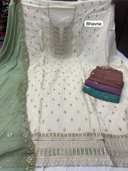 Indira-Bhavna Nayandeep Viscose Salwar Suits Supplier Ahmedabad