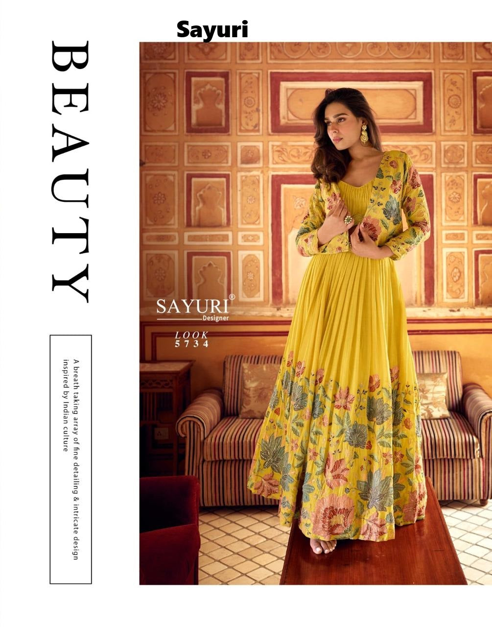 Indira Sayuri Silk Crop Top Skirt Jacket Wholesale Rate