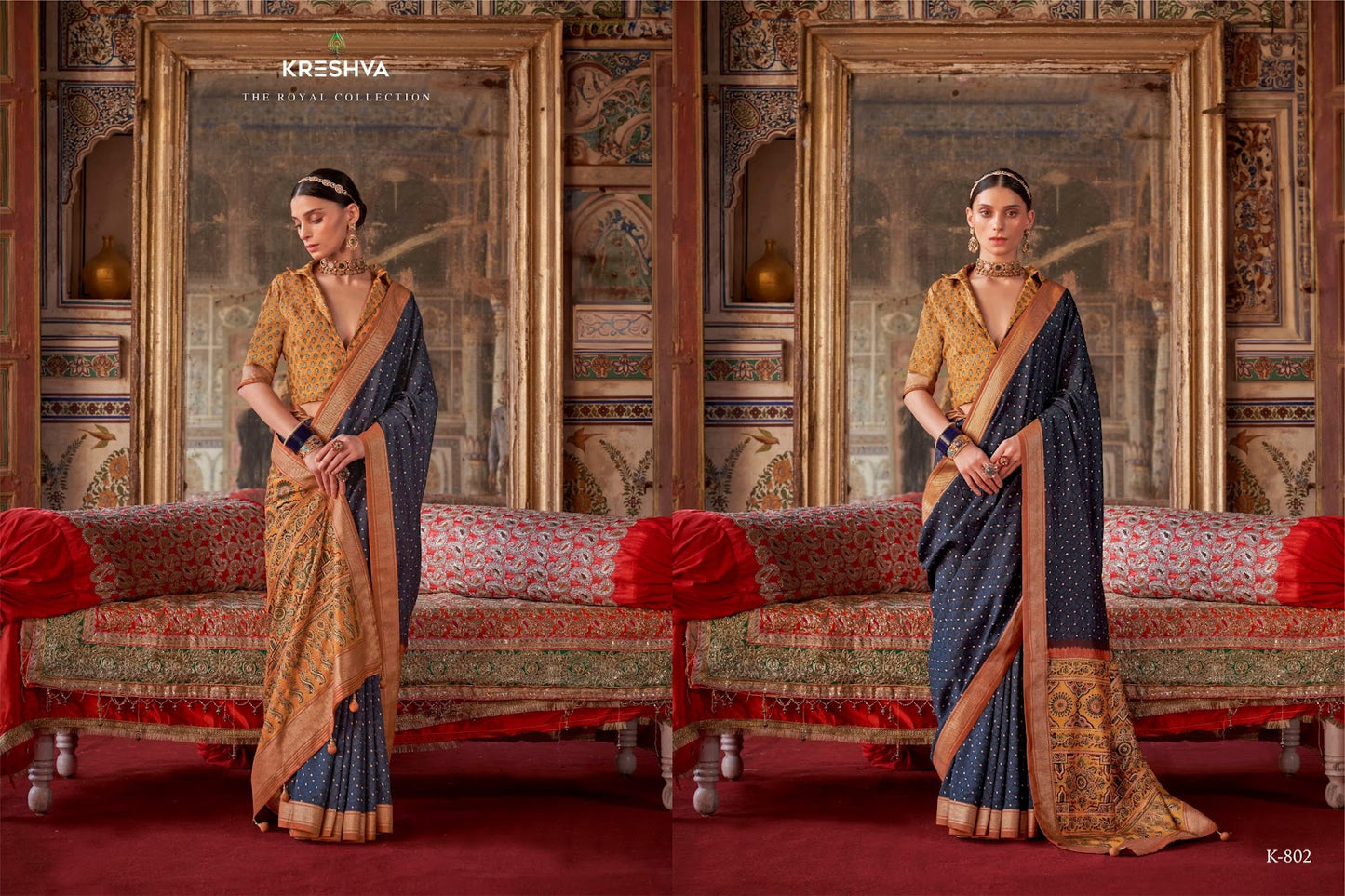 Indrani 797-805 Kreshva Silk Sarees Wholesale Price