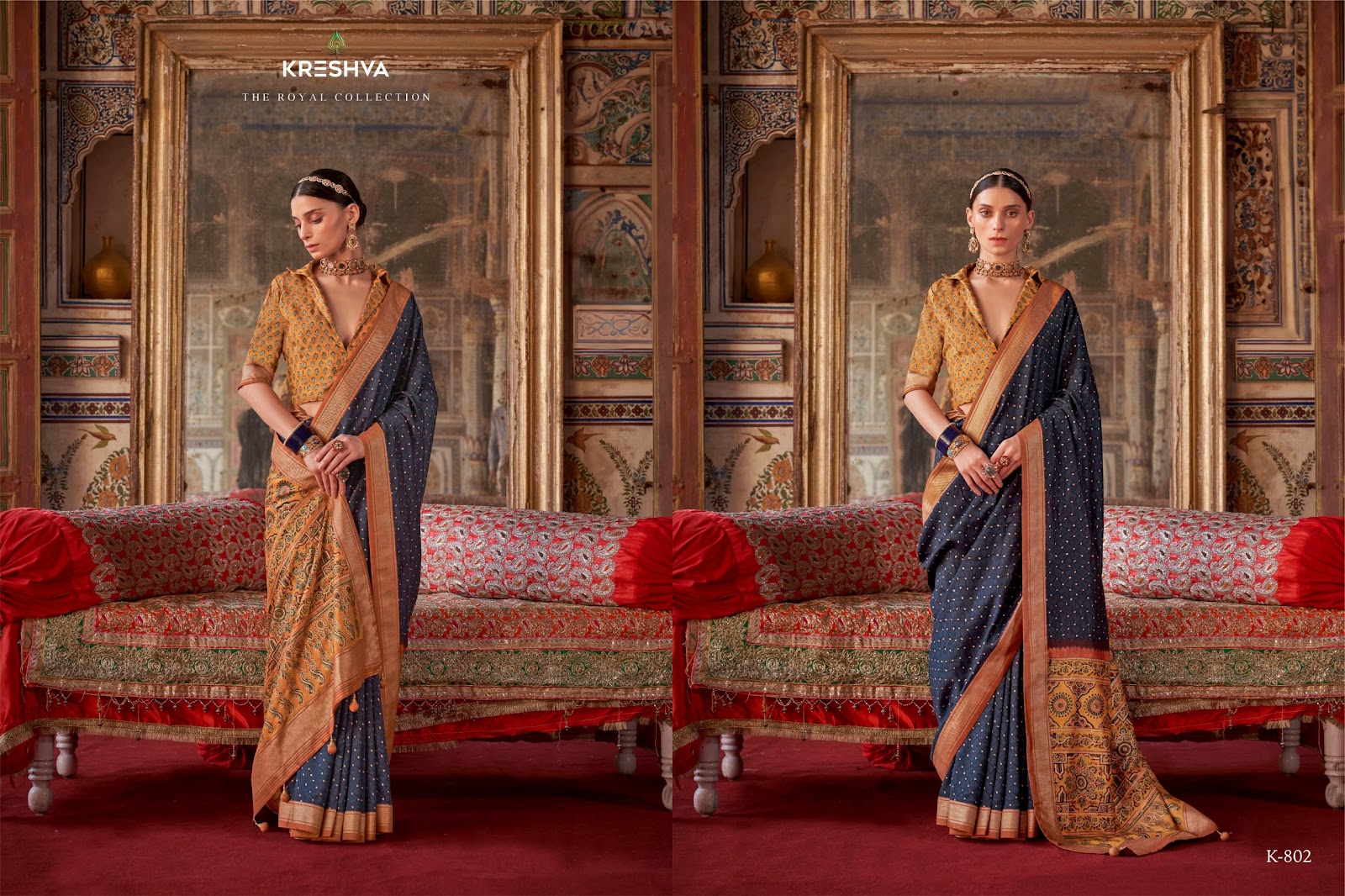 Indrani 797-805 Kreshva Silk Sarees Wholesale Price