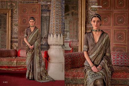 Indrani 797-805 Kreshva Silk Sarees Wholesale Price
