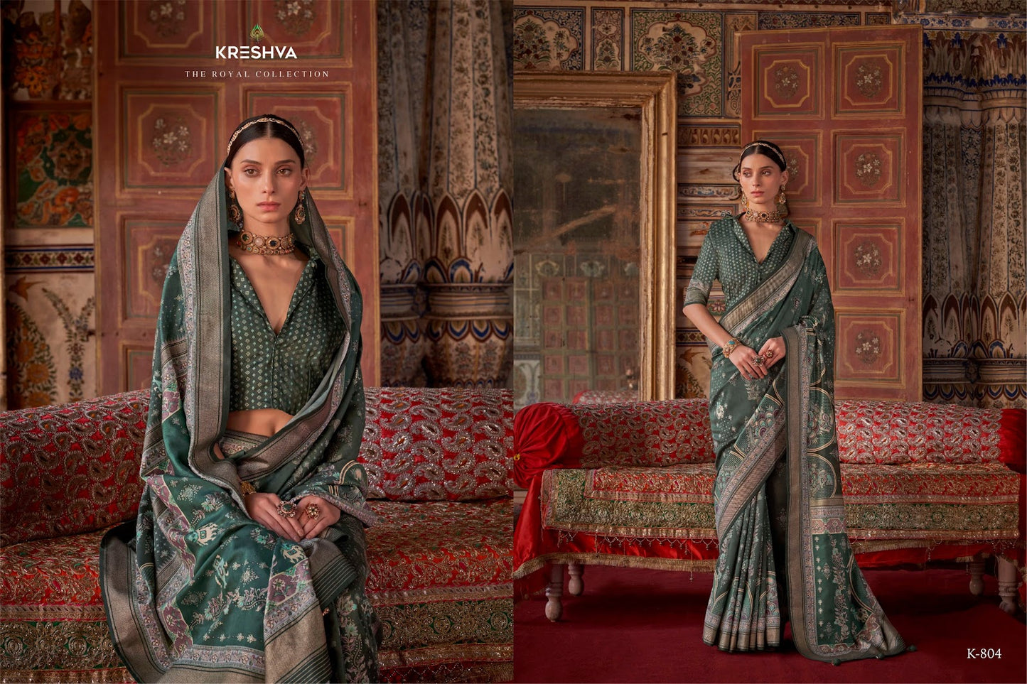 Indrani 797-805 Kreshva Silk Sarees Wholesale Price