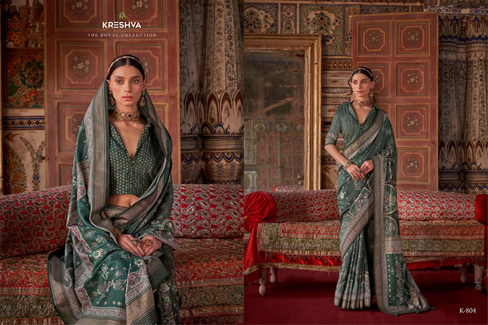 Indrani 797-805 Kreshva Silk Sarees Wholesale Price