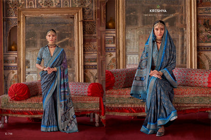 Indrani 797-805 Kreshva Silk Sarees Wholesale Price