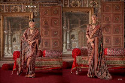 Indrani 797-805 Kreshva Silk Sarees Wholesale Price