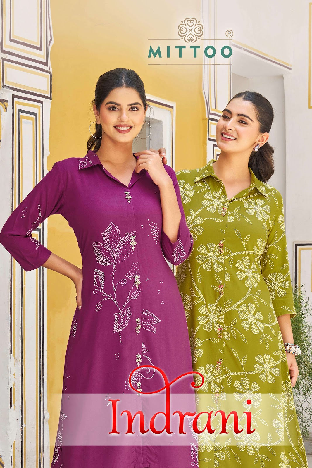Indrani Mittoo Rayon Kurti Plazzo Set Supplier