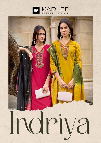 Indriya Kadlee Heavy Rayon Readymade Plazzo Style Suits Wholesale Price